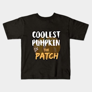 Coolest Pumpkin In The Patch Shirt Kids T-Shirt